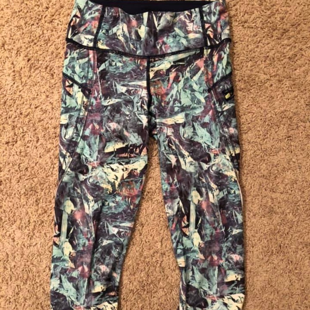 Lululemon Jewel Toned Capris